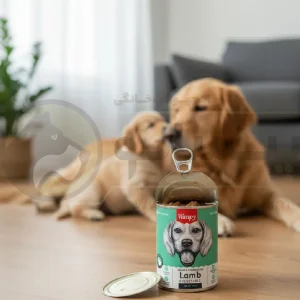 کنسرو غذای سگ ونپی Wanpy طعم بره وزن ۳۷۵ گرم